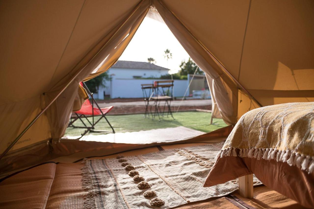 Glamping La Mimosa Conil Hotell Conil De La Frontera Exteriör bild