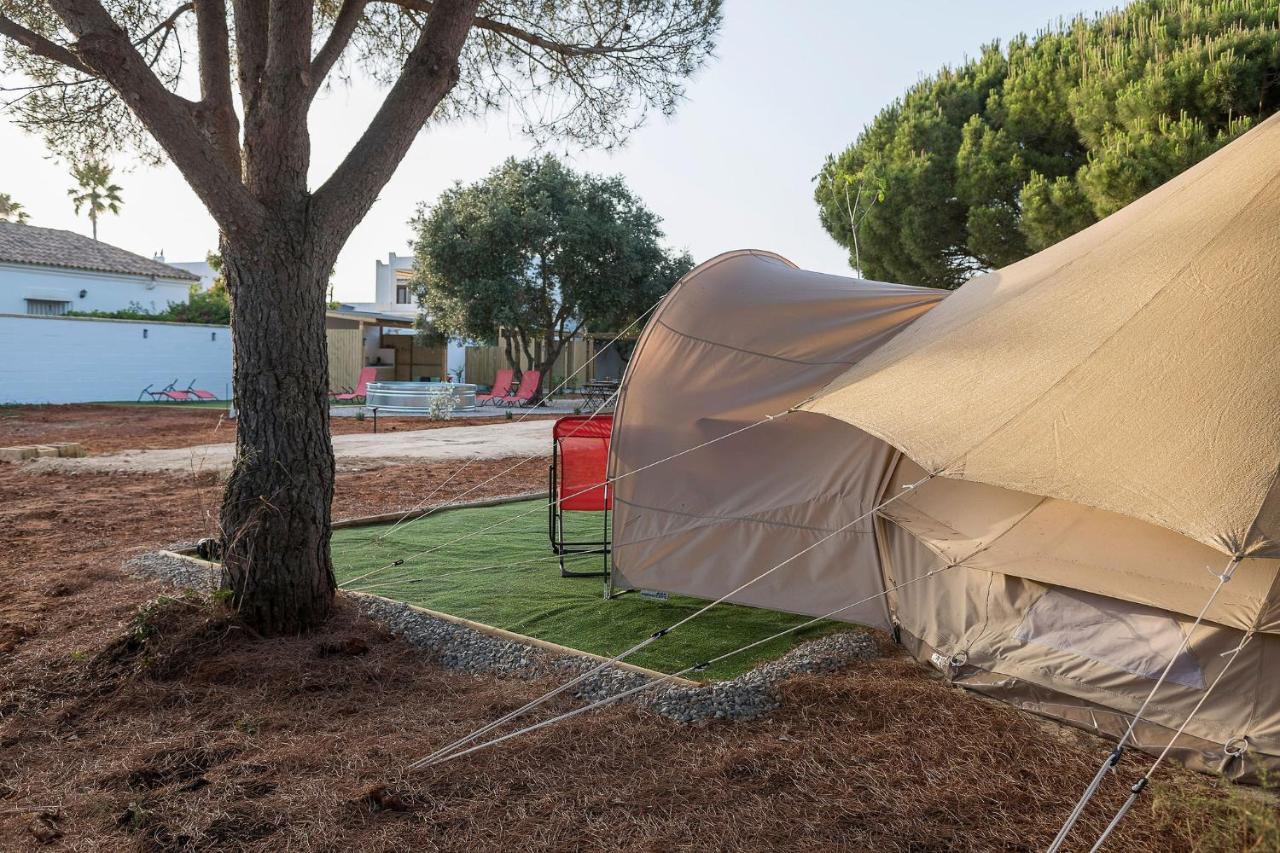 Glamping La Mimosa Conil Hotell Conil De La Frontera Exteriör bild