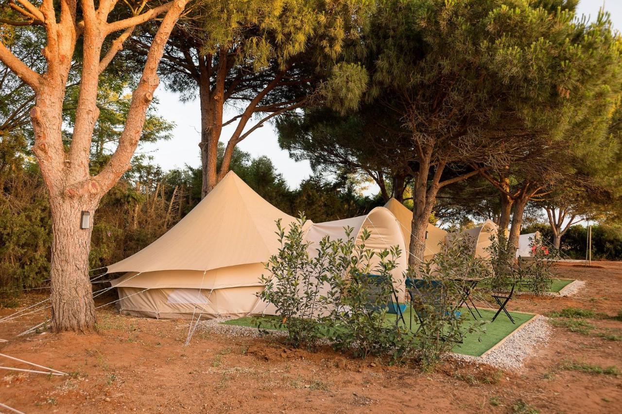 Glamping La Mimosa Conil Hotell Conil De La Frontera Exteriör bild