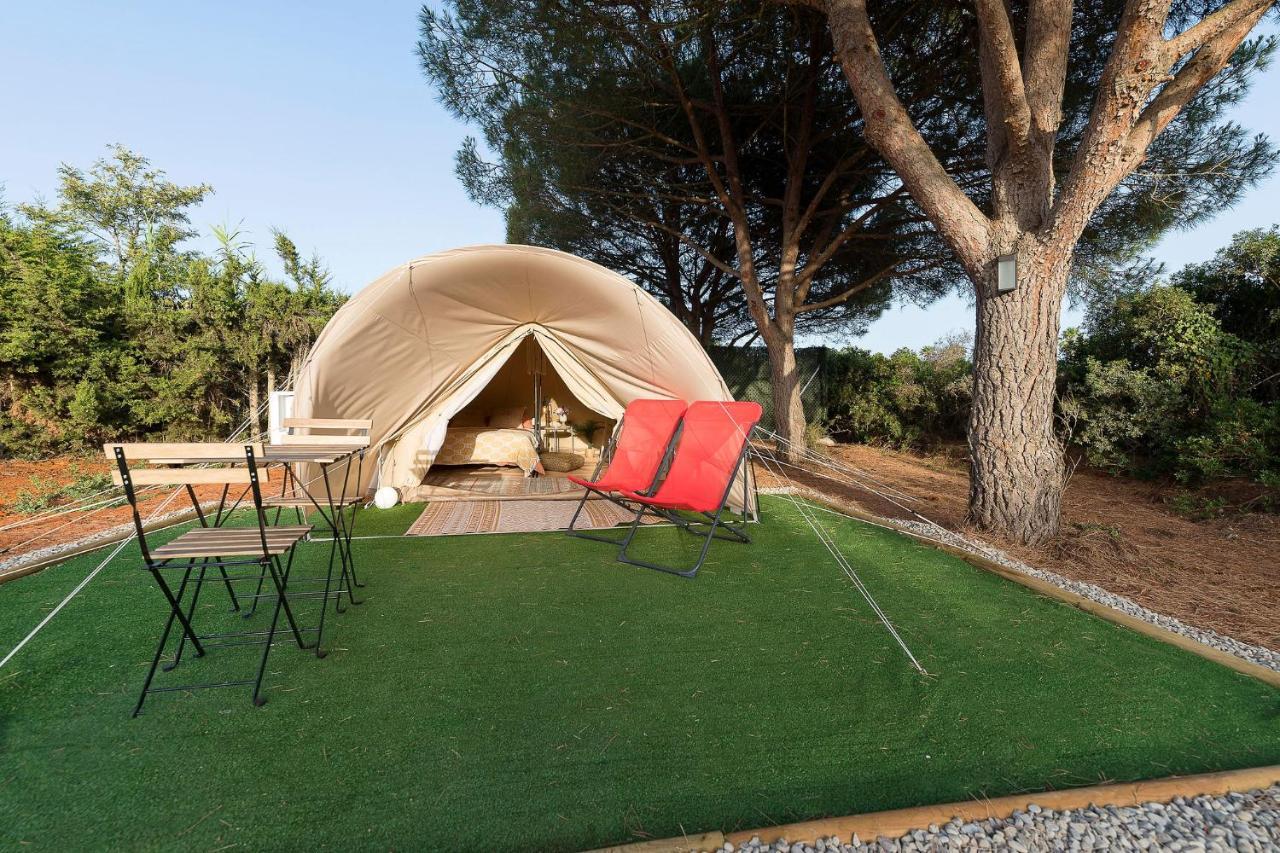 Glamping La Mimosa Conil Hotell Conil De La Frontera Exteriör bild