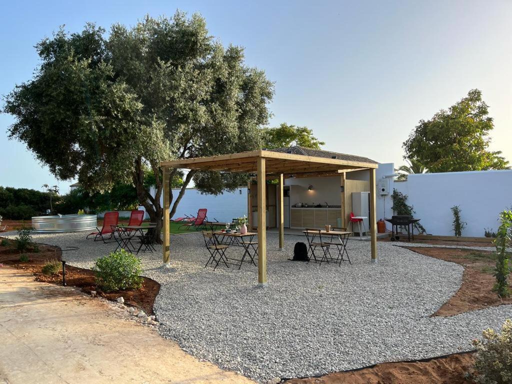 Glamping La Mimosa Conil Hotell Conil De La Frontera Exteriör bild