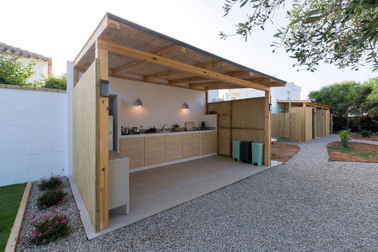 Glamping La Mimosa Conil Hotell Conil De La Frontera Exteriör bild